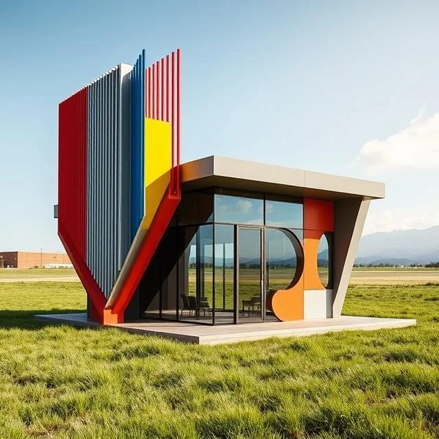 Modern boutique hospitality architecture designed for experiential destination development, premium guest stays, and visually distinctive travel environments.